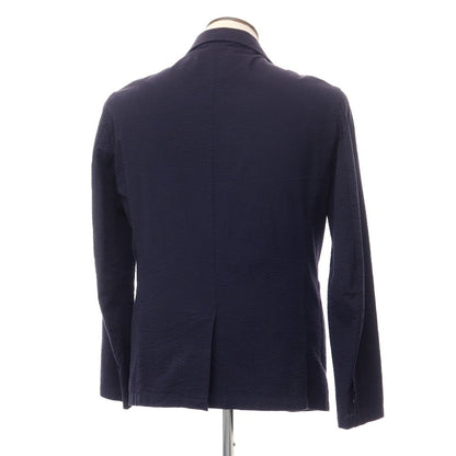 [Used] Giannetto Cotton Soccer 2B Casual Jacket Navy [Size 50] [NVY] [S/S] [Condition Rank D] [Men&