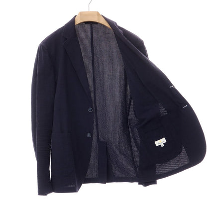 [Used] Giannetto Cotton Soccer 2B Casual Jacket Navy [Size 50] [NVY] [S/S] [Condition Rank D] [Men&