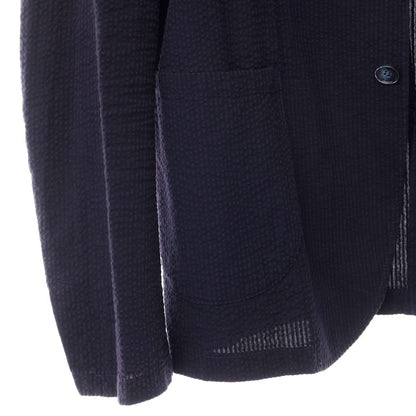 [Used] Giannetto Cotton Soccer 2B Casual Jacket Navy [Size 50] [NVY] [S/S] [Condition Rank D] [Men&