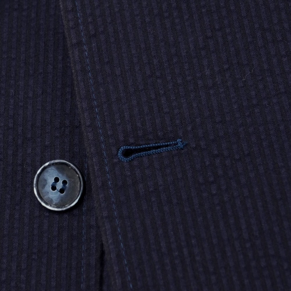 [Used] Giannetto Cotton Soccer 2B Casual Jacket Navy [Size 50] [NVY] [S/S] [Condition Rank D] [Men&