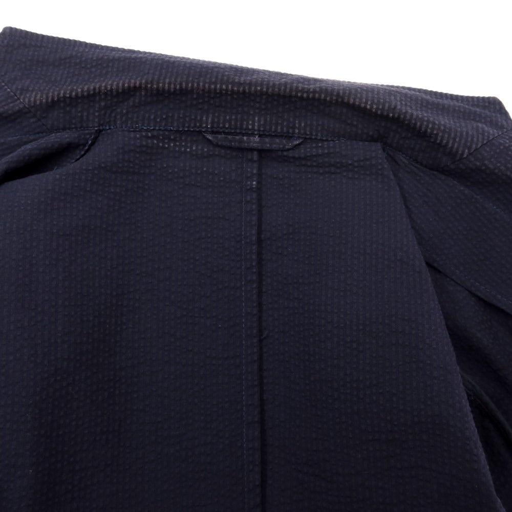[Used] Giannetto Cotton Soccer 2B Casual Jacket Navy [Size 50] [NVY] [S/S] [Condition Rank D] [Men&
