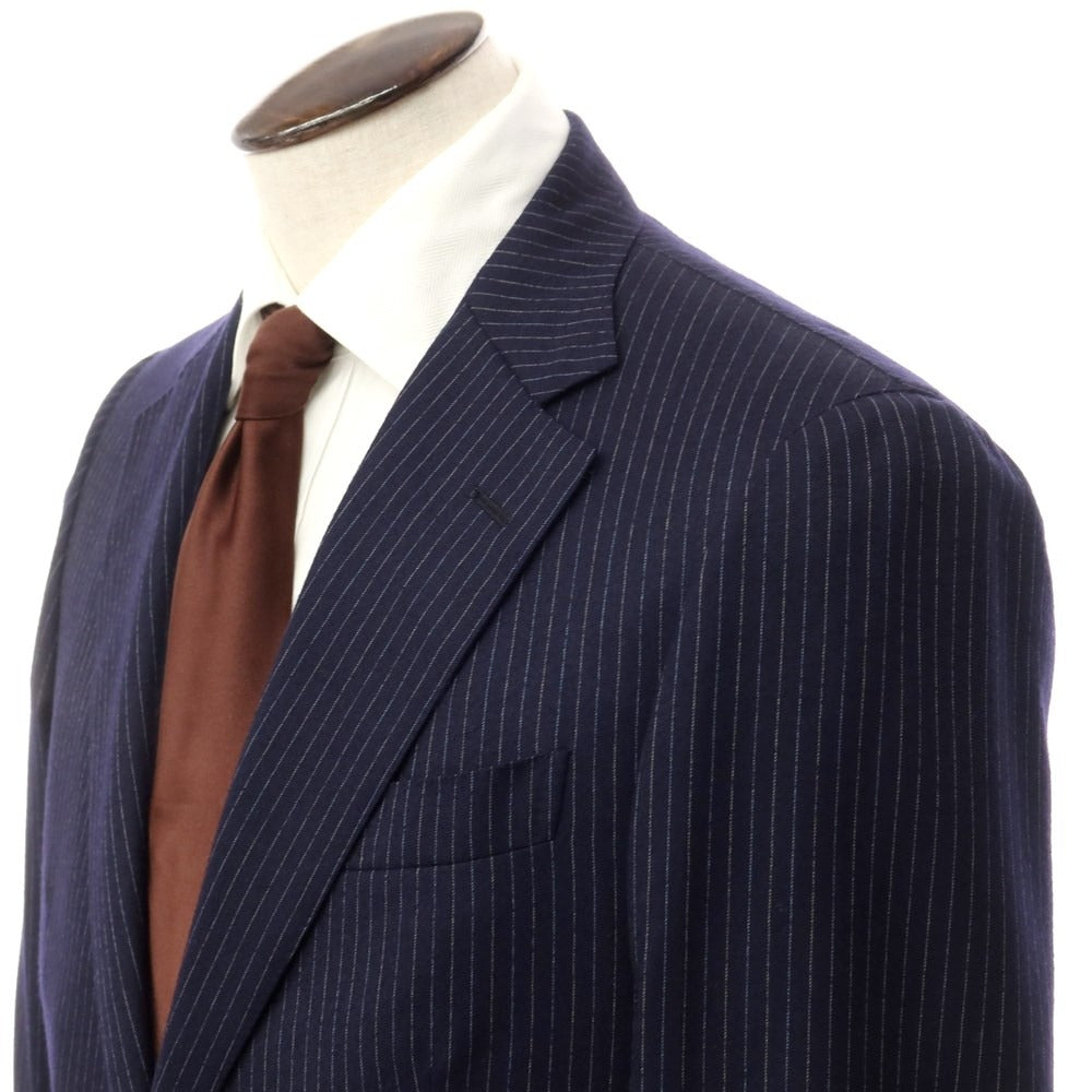 [Used] Gian Franco Bommezzadri ESTNATION exclusive wool striped two-button suit, navy [size 48] [NVY] [A/W] [Condition rank C] [Men&