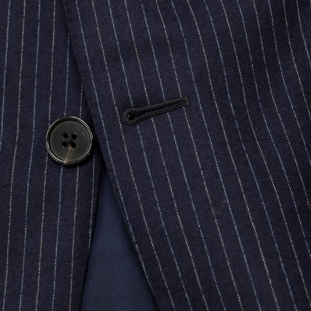 [Used] Gian Franco Bommezzadri ESTNATION exclusive wool striped two-button suit, navy [size 48] [NVY] [A/W] [Condition rank C] [Men&