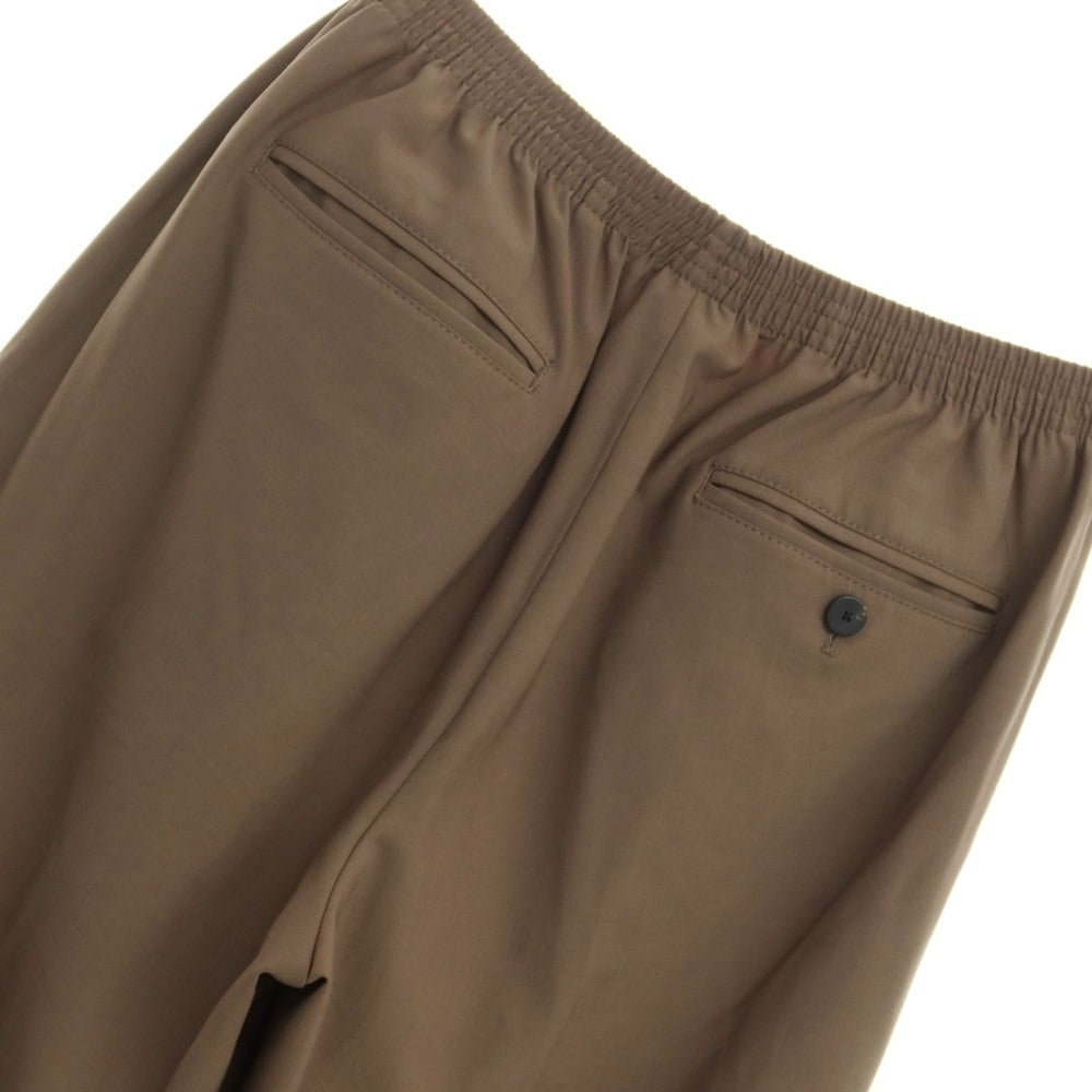 [Used] CELLAR DOOR Polyester wool easy pants slacks ash brown [Size not listed (M)] [BRW] [S/S] [Condition rank B] ​​[Men&