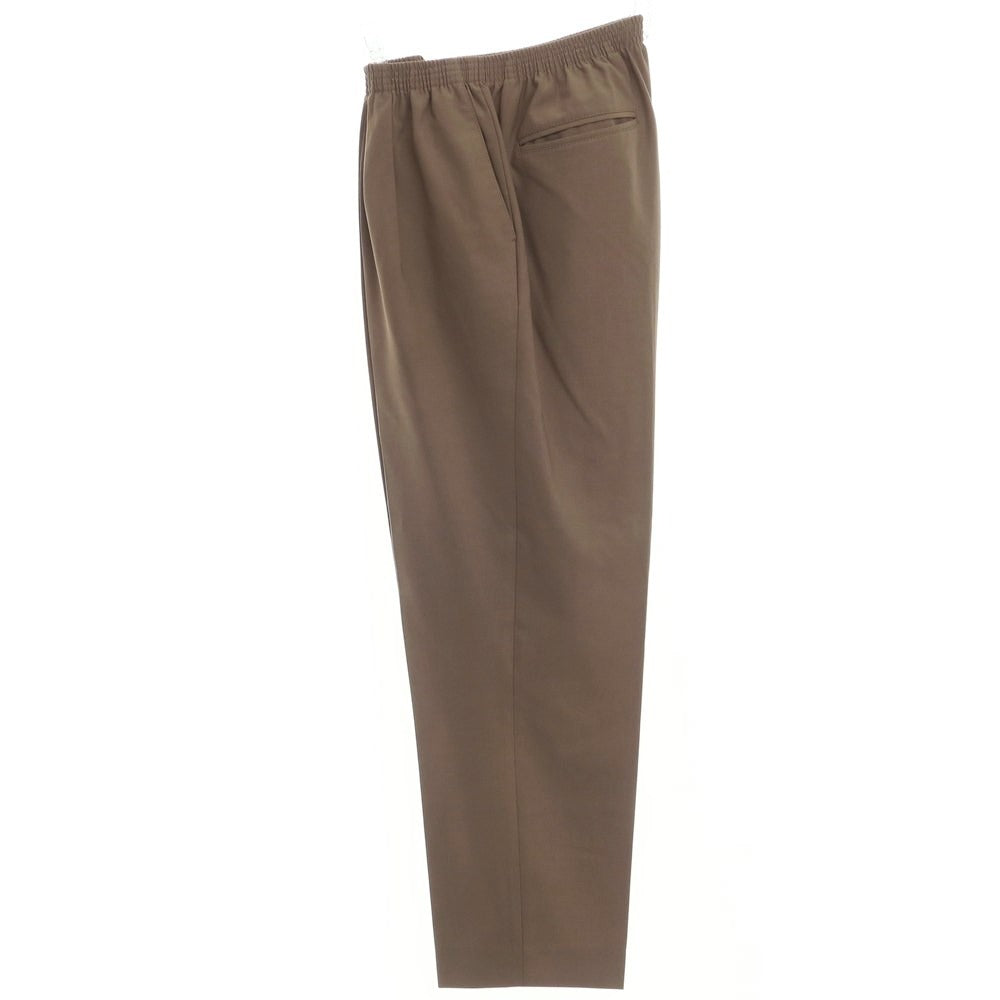 [Used] CELLAR DOOR Polyester wool easy pants slacks ash brown [Size not listed (M)] [BRW] [S/S] [Condition rank B] ​​[Men&