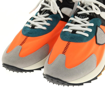 [New Outlet] Philippe Model ROYA WP5 Sneakers Grey x Orange [Size 40] [GRY] [S/S/A/W] [Condition Rank N-] [Men&