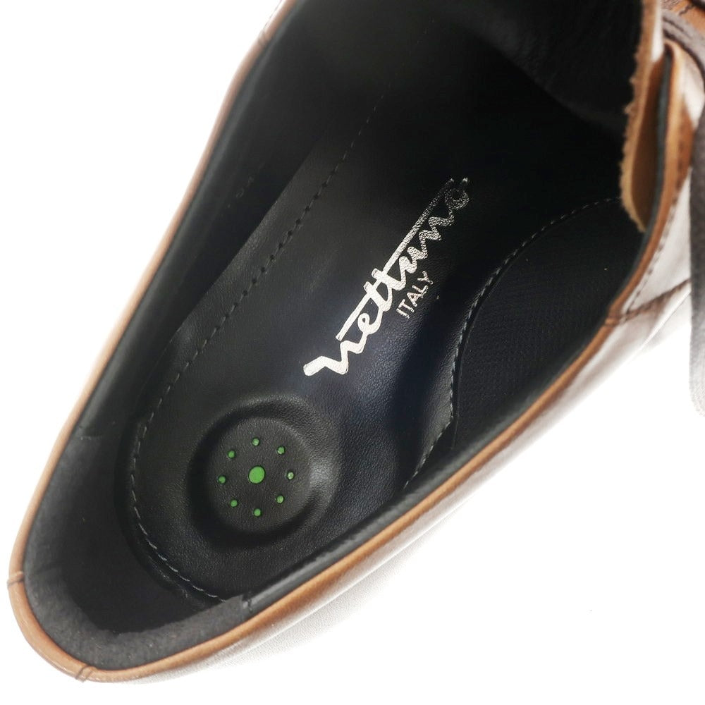 【中古】【未使用】ネッツーノ Nettuno Uチップ ドレスシューズ ブラウン【サイズ26 1/2EEEE】【BRW】【S/S/A/W】【状態ランクS】【メンズ】【768989】