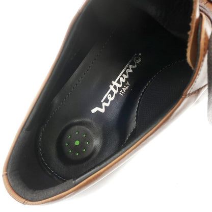 【中古】【未使用】ネッツーノ Nettuno Uチップ ドレスシューズ ブラウン【サイズ26 1/2EEEE】【BRW】【S/S/A/W】【状態ランクS】【メンズ】【768989】