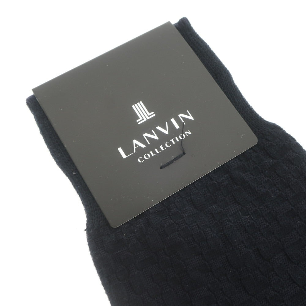 [Used] [Unused] LANVIN COLLECTION Socks Navy [Size 27-28cm] [NVY] [S/S/A/W] [Condition Rank S] [Men&