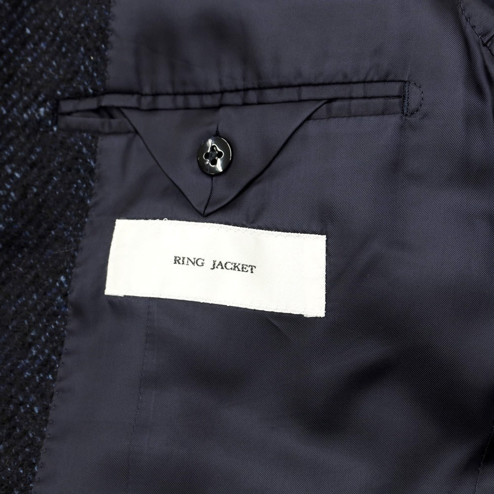 [Used] Ring Jacket, Wool Alpaca Chesterfield Coat, Navy [Size 46] [NVY] [A/W] [Condition Rank B] ​​[Men&