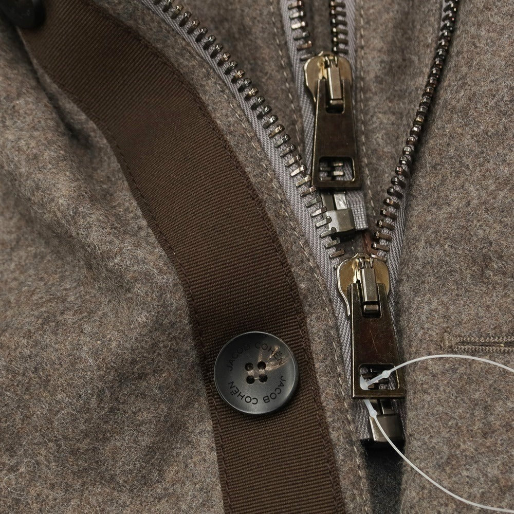 [Used] JACOB COHEN Wool nylon hooded coat, mod coat, ash brown [Size 46] [BRW] [A/W] [Condition Rank B] ​​[Men&