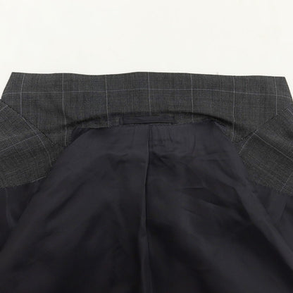 [Used] Sartoria Ring Wool Check 3B Set-up Suit Gray x Black [Size 46] [GRY] [S/S] [Condition Rank C] [Men&