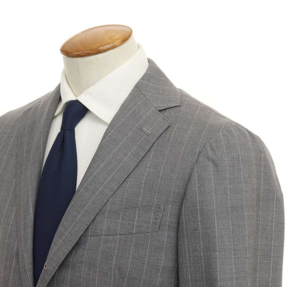 [Used] Sartoria Ring Wool Stripe 3B Set-up Suit Gray x White [Size 46] [GRY] [S/S] [Condition Rank B] ​​[Men&