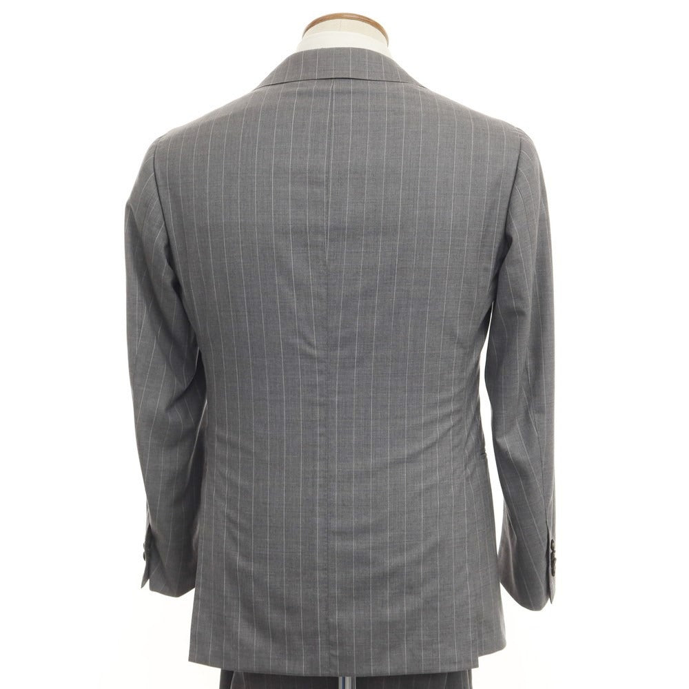 [Used] Sartoria Ring Wool Stripe 3B Set-up Suit Gray x White [Size 46] [GRY] [S/S] [Condition Rank B] ​​[Men&