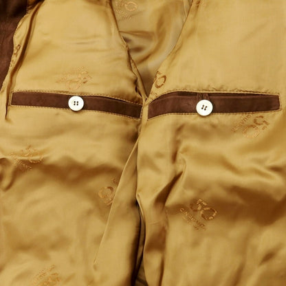[Used] Cinquanta Goat Leather Zip-up Blouson Brown [Size 48] [BRW] [A/W] [Condition Rank A] [Men&