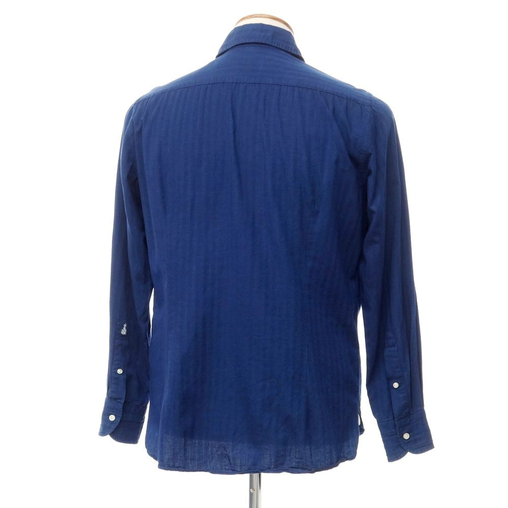 [Used] GUY ROVER Cotton Round Collar Casual Shirt Navy [Size M] [NVY] [S/S/A/W] [Condition Rank C] [Men&