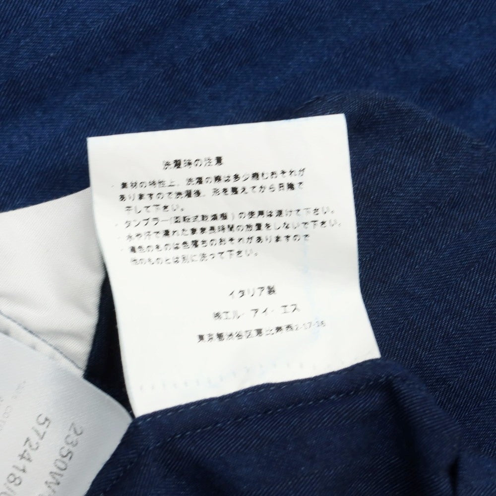 [Used] GUY ROVER Cotton Round Collar Casual Shirt Navy [Size M] [NVY] [S/S/A/W] [Condition Rank C] [Men&