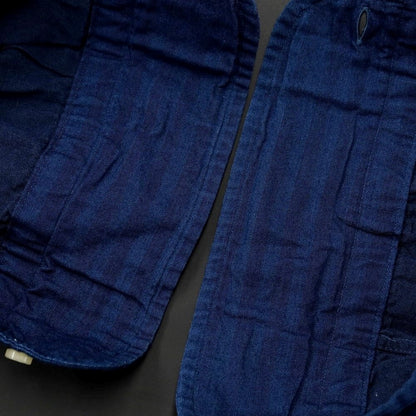 [Used] GUY ROVER Cotton Round Collar Casual Shirt Navy [Size M] [NVY] [S/S/A/W] [Condition Rank C] [Men&