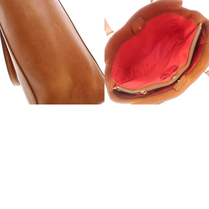 [Used] BOLDRINI SELLERIA Leather Tote Bag Light Brown [W34xH36.5xD10] [BRW] [S/S/A/W] [Condition Rank C] [Men&