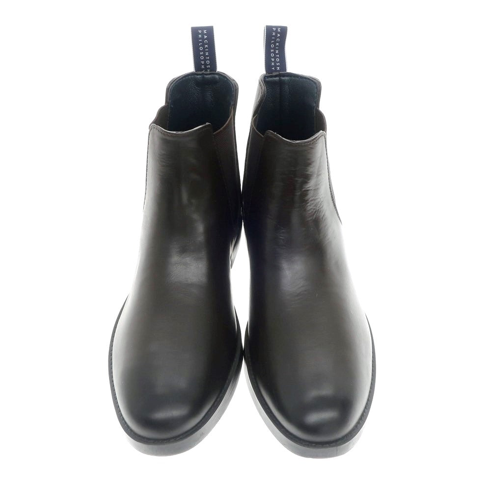 【中古】マッキントッシュフィロソフィー MACKINTOSH PHILOSOPHY レインブーツ ラバー サイドゴアブーツ ダークブラウン【サイズ38/SS】【BRW】【S/S/A/W】【状態ランクB】【メンズ】【768989】