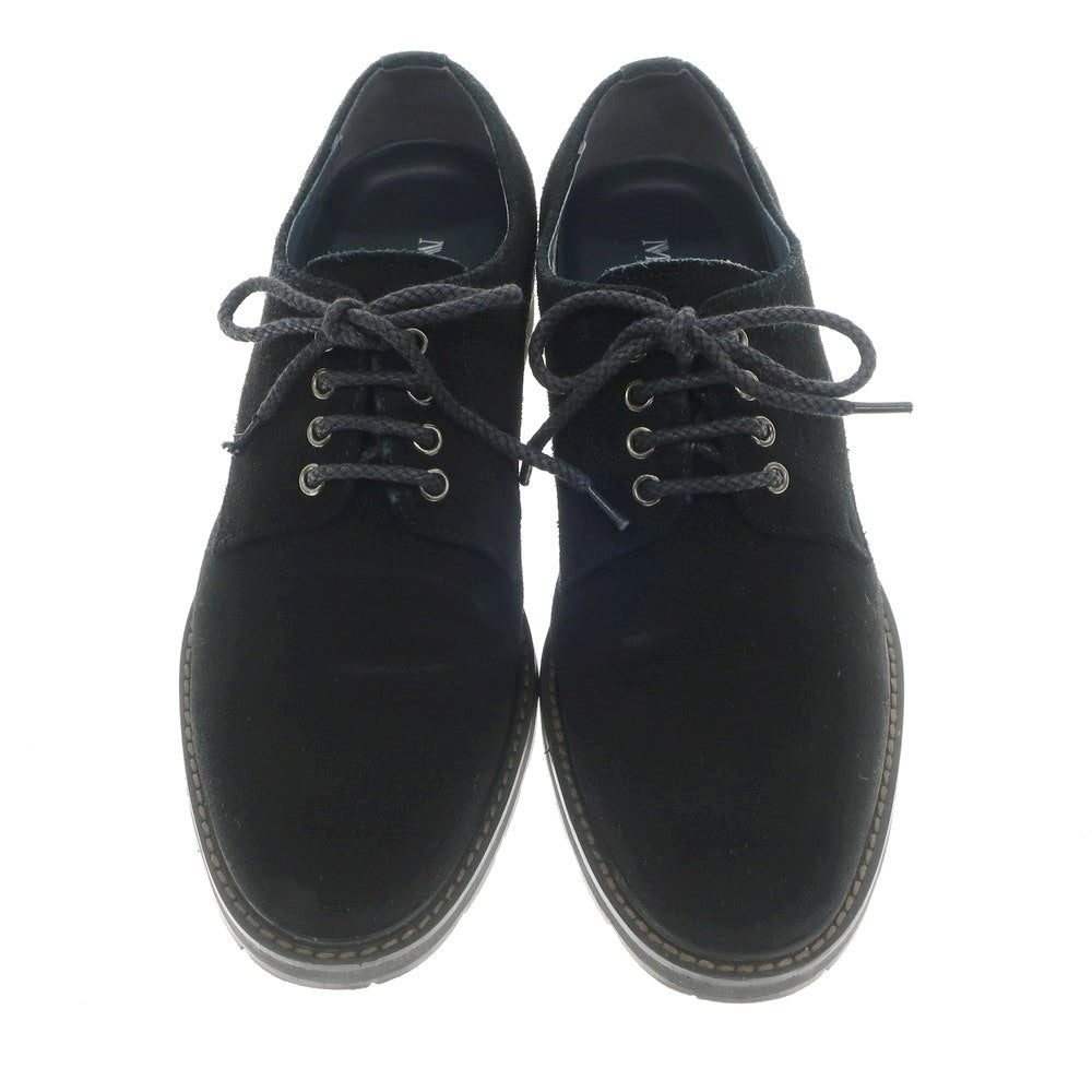 [Used] MODELLO suede plain toe shoes, black [Size 24.5] [BLK] [S/S/A/W] [Condition Rank B] ​​[Men&