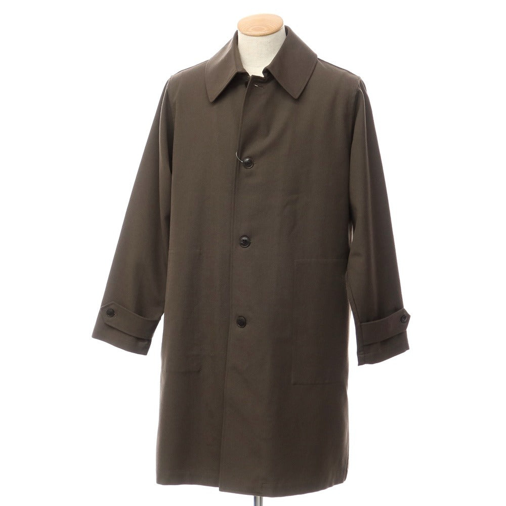 [Used] Marka wool trench coat in olive grey [Size 1] [GRY] [A/W] [Condition Rank A] [Men&