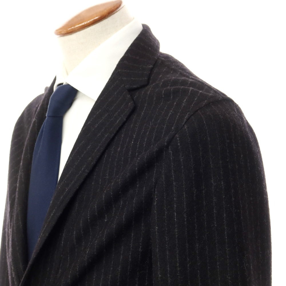 [Used] THE GIGI Wool Nylon Striped 2-Button Suit Black x Grey [Size 46] [BLK] [A/W] [Condition Rank A] [Men&