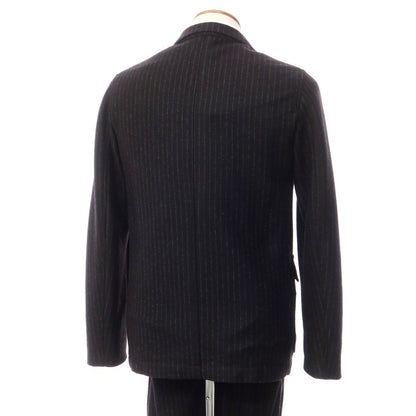 [Used] THE GIGI Wool Nylon Striped 2-Button Suit Black x Grey [Size 46] [BLK] [A/W] [Condition Rank A] [Men&