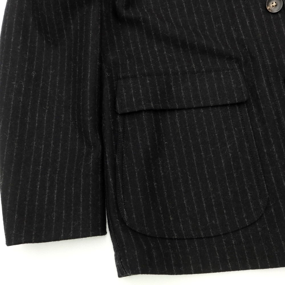 [Used] THE GIGI Wool Nylon Striped 2-Button Suit Black x Grey [Size 46] [BLK] [A/W] [Condition Rank A] [Men&