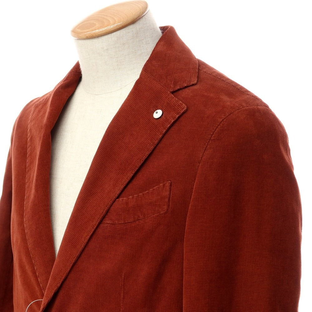 [New] LBM1911 Corduroy Casual Jacket Terracotta Color [Size 44] [BRW] [A/W] [Condition Rank N] [Men&