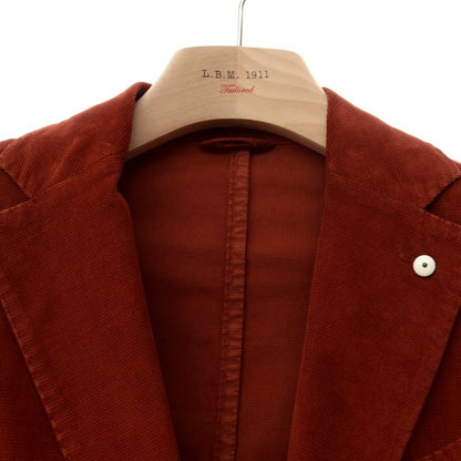 [New] LBM1911 Corduroy Casual Jacket Terracotta Color [Size 44] [BRW] [A/W] [Condition Rank N] [Men&