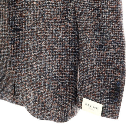 [New] LBM1911 Acrylic Wool Jersey Jacket Gray x Terracotta [Size 44] [GRY] [A/W] [Condition Rank N] [Men&