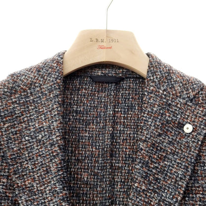 [New] LBM1911 Acrylic Wool Jersey Jacket Gray x Terracotta [Size 44] [GRY] [A/W] [Condition Rank N] [Men&