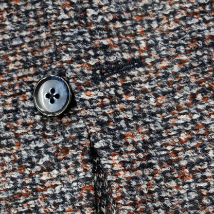 [New] LBM1911 Acrylic Wool Jersey Jacket Gray x Terracotta [Size 44] [GRY] [A/W] [Condition Rank N] [Men&