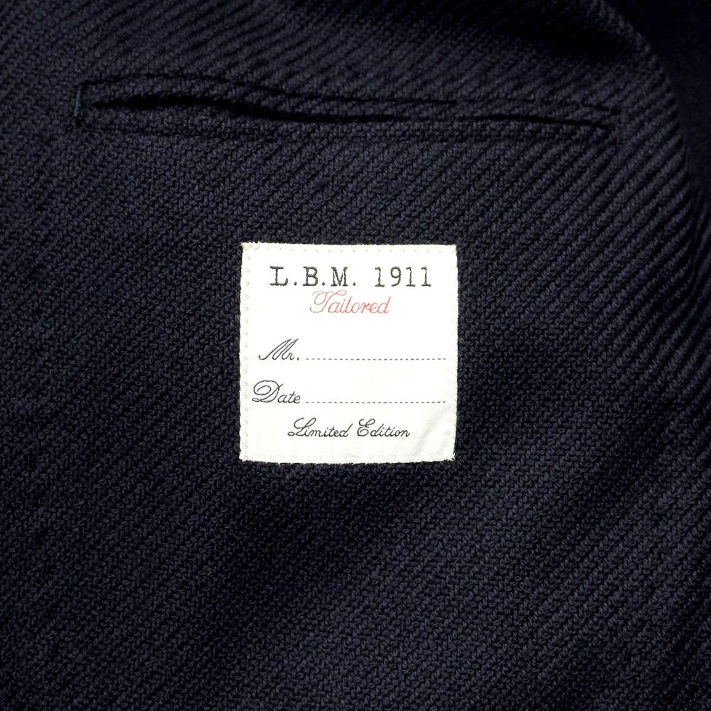 [New] LBM1911 Wool Cotton Tailored Jacket Navy [Size 44] [NVY] [A/W] [Condition Rank N] [Men&