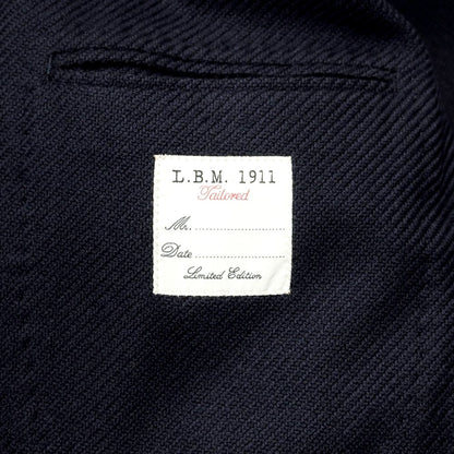 [New] LBM1911 Wool Cotton Tailored Jacket Navy [Size 44] [NVY] [A/W] [Condition Rank N] [Men&
