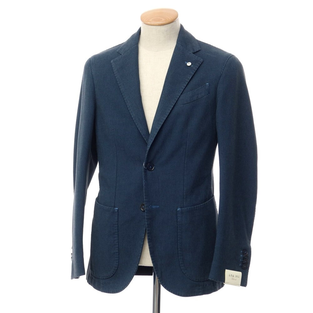 [New] LBM1911 Cotton Polyester Birdseye Jacket Blue x Dark Navy [Size 44] [BLU] [S/S] [Condition Rank N] [Men&