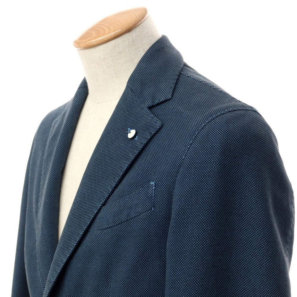 [New] LBM1911 Cotton Polyester Birdseye Jacket Blue x Dark Navy [Size 44] [BLU] [S/S] [Condition Rank N] [Men&