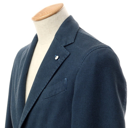 [New] LBM1911 Cotton Polyester Birdseye Jacket Blue x Dark Navy [Size 44] [BLU] [S/S] [Condition Rank N] [Men&