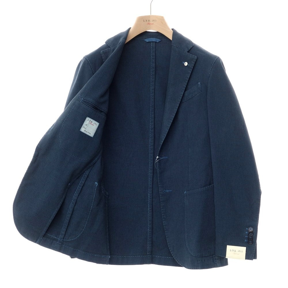 [New] LBM1911 Cotton Polyester Birdseye Jacket Blue x Dark Navy [Size 44] [BLU] [S/S] [Condition Rank N] [Men&