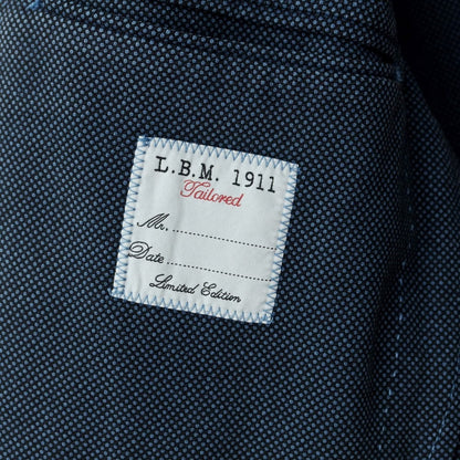 [New] LBM1911 Cotton Polyester Birdseye Jacket Blue x Dark Navy [Size 44] [BLU] [S/S] [Condition Rank N] [Men&