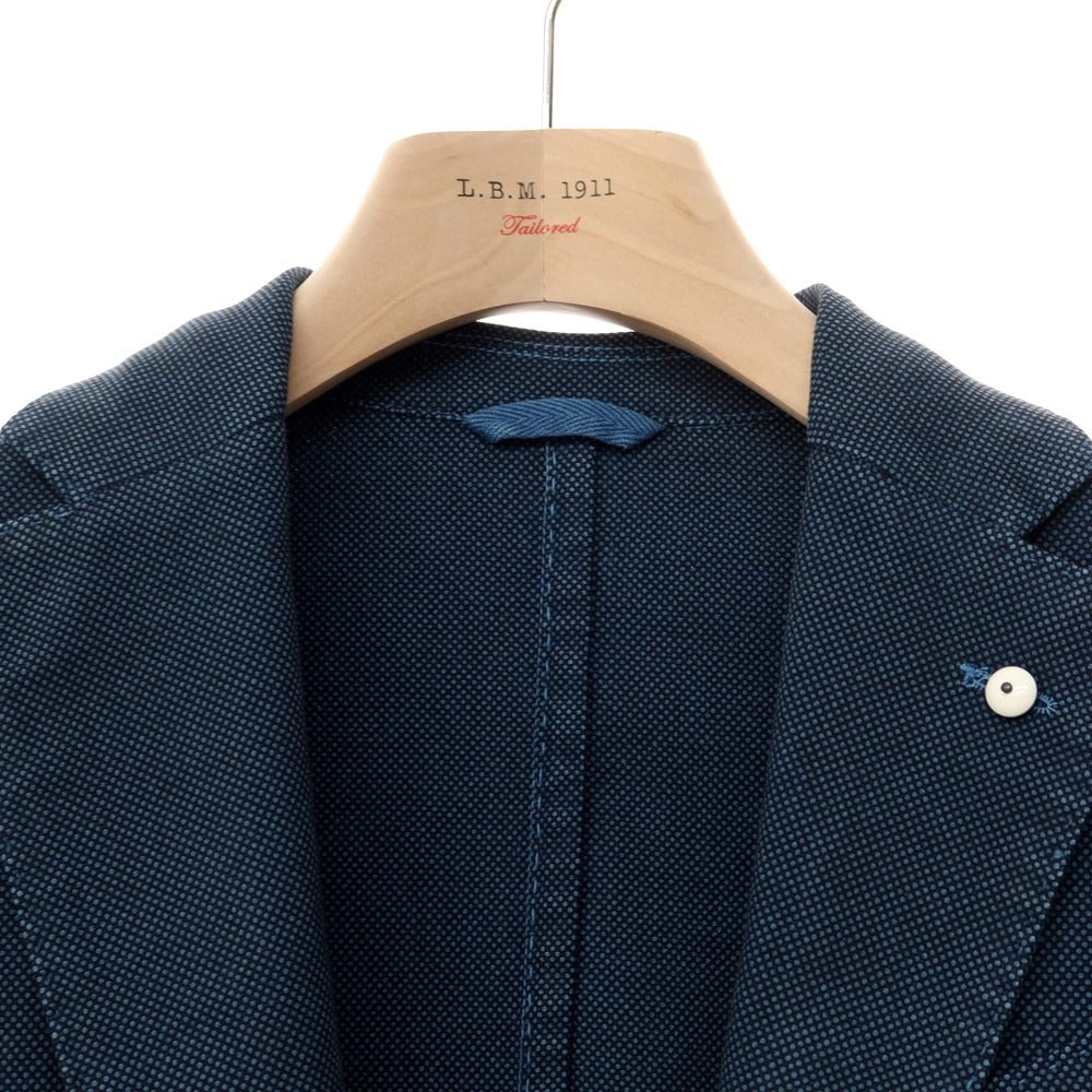 [New] LBM1911 Cotton Polyester Birdseye Jacket Blue x Dark Navy [Size 44] [BLU] [S/S] [Condition Rank N] [Men&