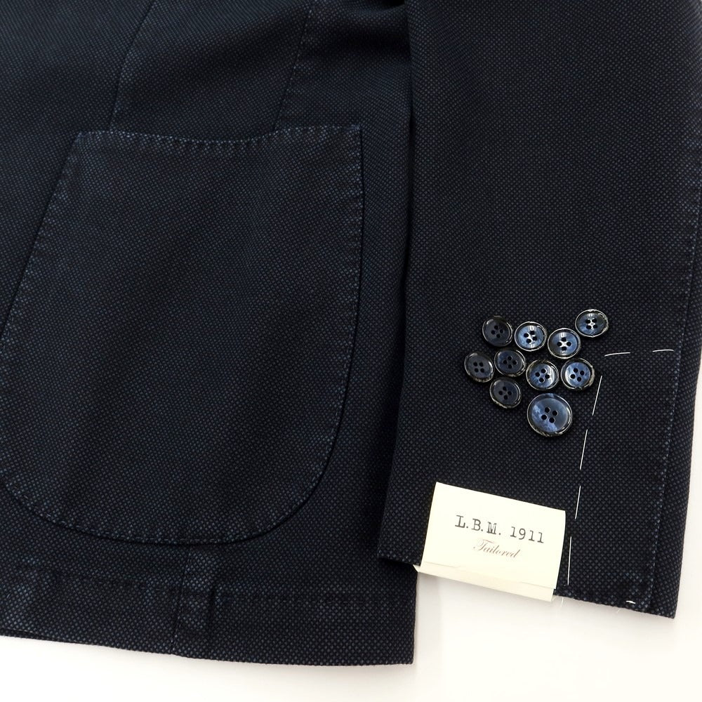 [New] LBM1911 Cotton Polyester Birdseye Jacket Navy [Size 48] [NVY] [A/W] [Condition Rank N] [Men&