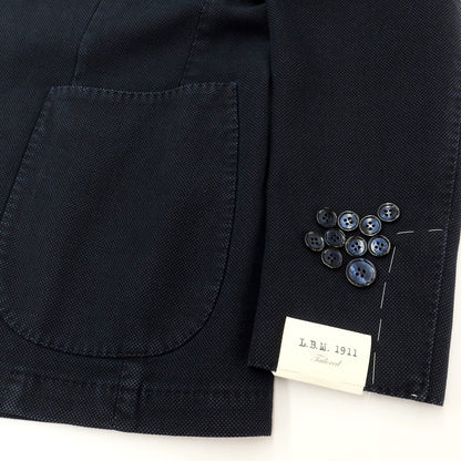 [New] LBM1911 Cotton Polyester Birdseye Jacket Navy [Size 48] [NVY] [A/W] [Condition Rank N] [Men&