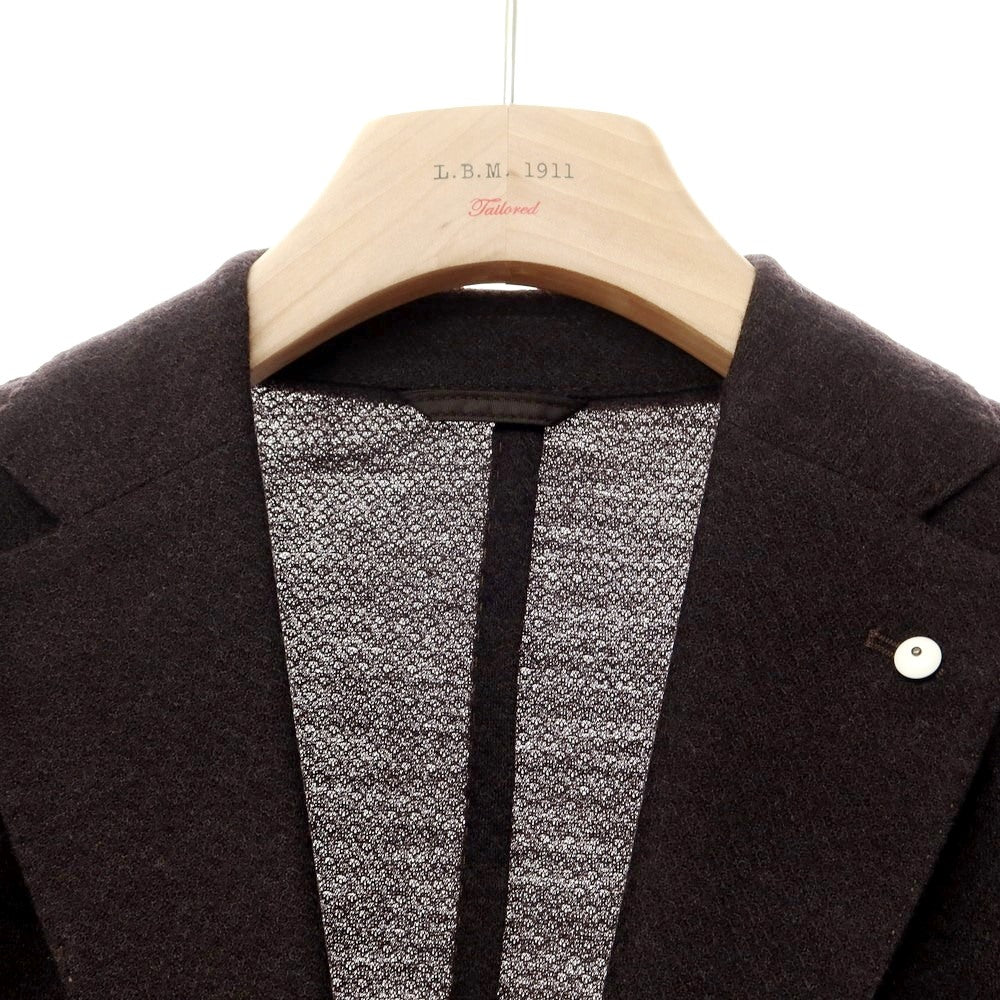 [New] LBM1911 Wool Jersey Jacket Dark Brown [Size 48] [BRW] [A/W] [Condition Rank N] [Men&