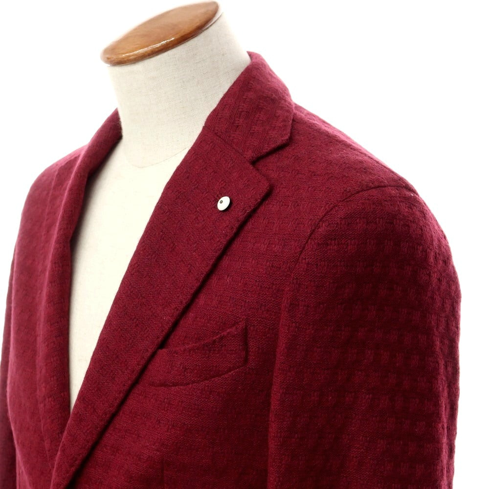 [New] LBM1911 Wool Nylon Jersey Jacket Wine Red [Size 46] [RED] [A/W] [Condition Rank N] [Men&