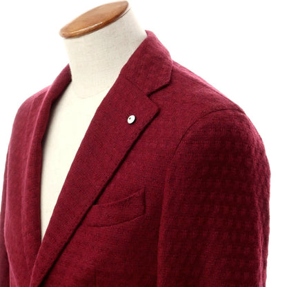 [New] LBM1911 Wool Nylon Jersey Jacket Wine Red [Size 46] [RED] [A/W] [Condition Rank N] [Men&