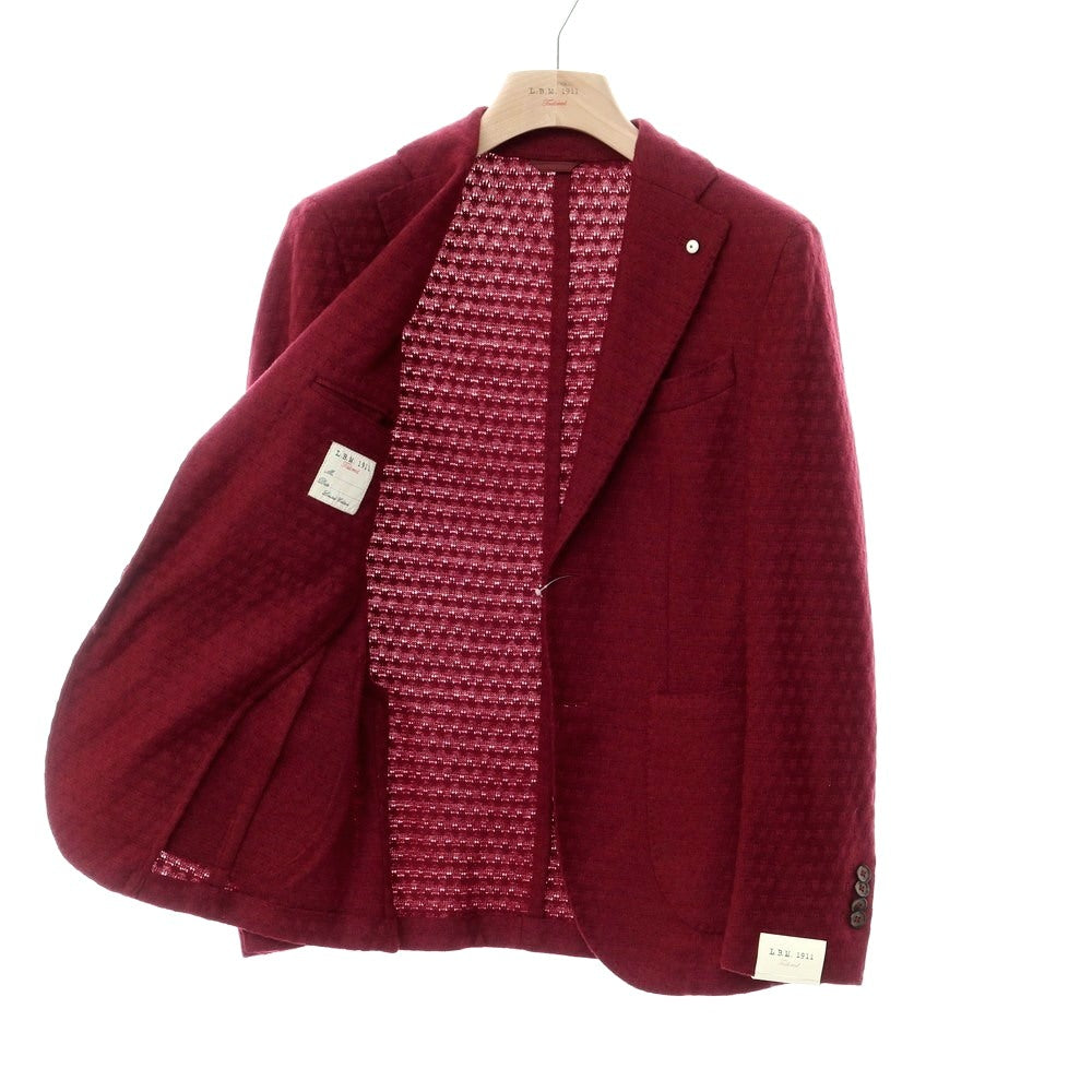 [New] LBM1911 Wool Nylon Jersey Jacket Wine Red [Size 46] [RED] [A/W] [Condition Rank N] [Men&