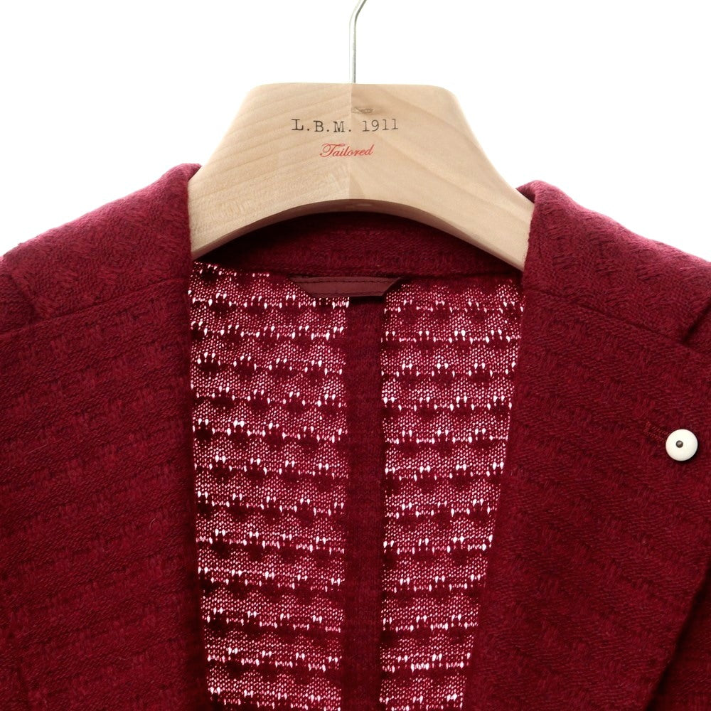 [New] LBM1911 Wool Nylon Jersey Jacket Wine Red [Size 46] [RED] [A/W] [Condition Rank N] [Men&