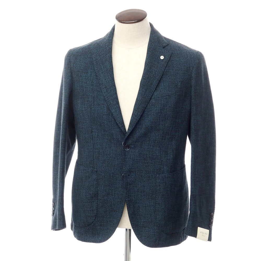 [New] LBM1911 Cotton Wool Jacket Blue Green x Black [Size 50] [GRN] [A/W] [Condition Rank N] [Men&